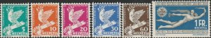 Switzerland, #210-215 Mint Hinged  From 1932