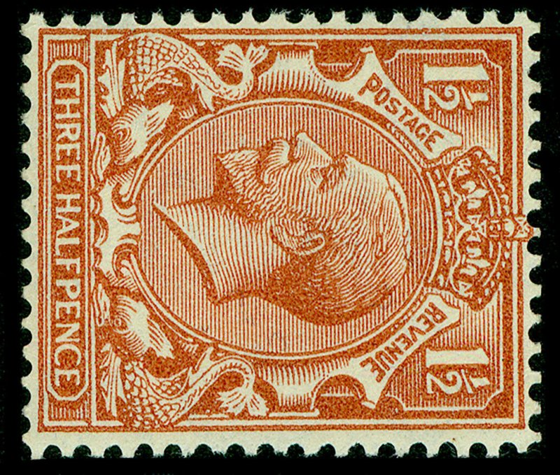 SG420b, 1½d red-brown, NH MINT. Cat £20. WMK SIDEWAYS. 