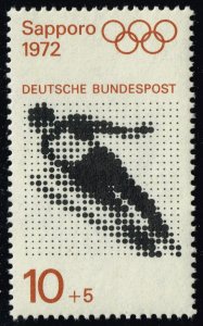 Germany #B475b Olympic Ski Jump; MNH