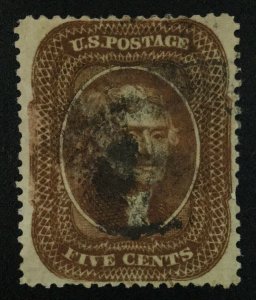 MOMEN: US STAMPS #30 USED LOT #50506