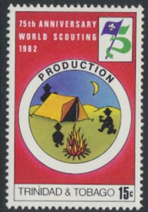Trinidad & Tobago  SG 603  MNH  Scouts  1982  SC# 361 - see details / scans