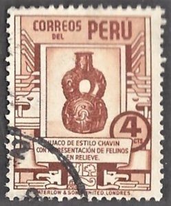 PERU #376, USED , 1938 - PERU115