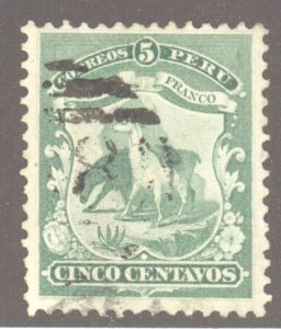Peru, Scott #16, Used