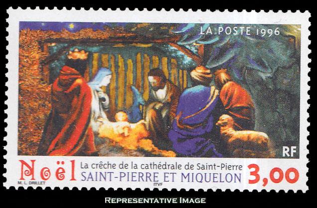 Saint Pierre & Miquelon Scott 633 Mint never hinged.