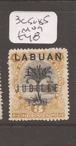 Labuan 1896 Jubilee 3c Treee SG 85 MOG (5cak) 