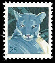 PCBstamps   US #4137 26c Wildlife-Florida Panther, MNH, (57)