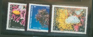 French Polynesia #557-9 Mint (NH) Single (Complete Set)