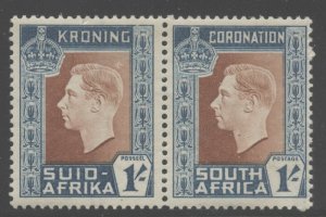 South Africa 1937 George VI Coronation set Sc# 74-78 NH