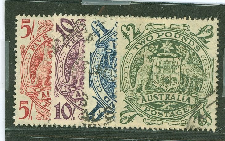 Australia  #218-221  Single (Complete Set)