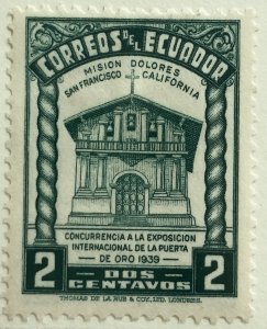 AlexStamps ECUADOR #382 FVF Mint 