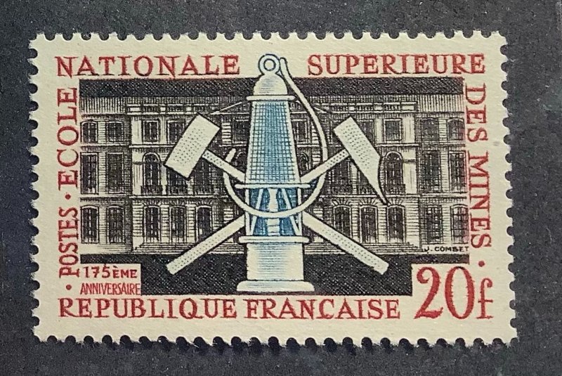 France 1959 Scott 914 MNH - Ecole Supérieure des Mines, 175th Anniv.