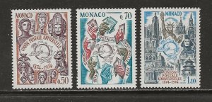 Monaco Scott catalogue # 900-902 Mint NH