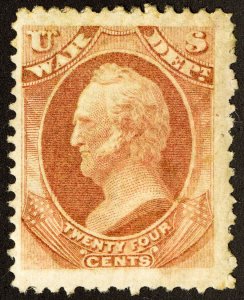 US Stamps # O91 MLH XF Official Scott Value $85.00