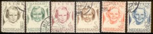 Netherlands 1946 SC# B164-9 Used E48