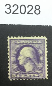 US STAMPS #529a MINT OG H DOUBLE IMPRESSION LOT #32028