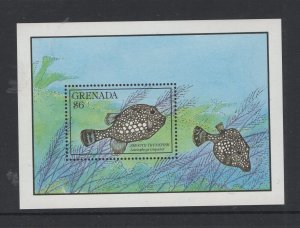 Grenada #1875  (1990 Fish sheet) VFMNH CV $6.50