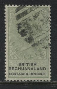 Bechuanaland QV 1888 overprinted 1/ used