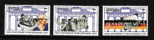 St Vincent Grenadines-Sc#791-3-Unused NH Specimen set-Berlin-1991-