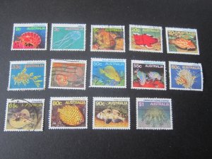 Australia 1984 Sc 902-03,06,08-15,17,19-20 FU