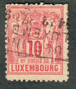 Luxembourg #52  used single