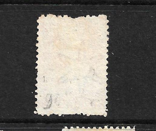 NEW ZEALAND 1864-67  1d  ORANGE   FFQ  MNG  P12 1/2   CP A1M5   SG 112 CHALON