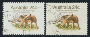 Australia SG 788 and 788b  pair Used  see further details