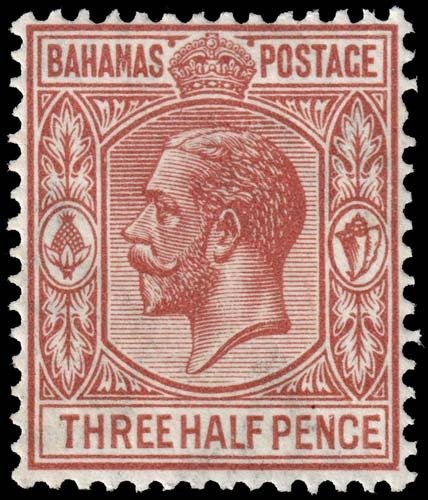 Bahamas - Scott 73 - Mint-Hinged - Uneven Perforation Teeth