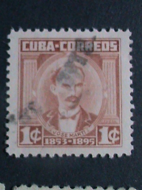 ​CUBA-1954-SC#519//528 10 OVER 70 YEARS OLD CUBA FAMOUS PERSONS USED STAMPS-
