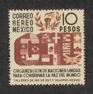 Mexico U.N Type (Scott #C161) MH