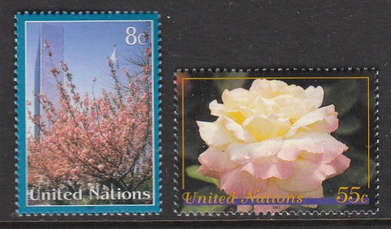United Nations New York 698-699 NH  VF