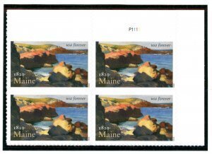 U.S.#5456 Maine 55c FE Plate Block of 4, MNH.