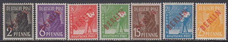 GERMANY - BERLIN MNH** Mi 19-34 - SIGNED SCHLEGEL - cv 1700$