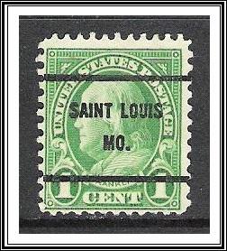 US Precancel #632-61 St Louis MO Used