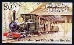 Booklet - Isle of Man 1991 Manx Railways & Tramways 5...