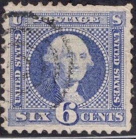 US Stamp Scott #115 Used SCV $200. Fantastic centering!