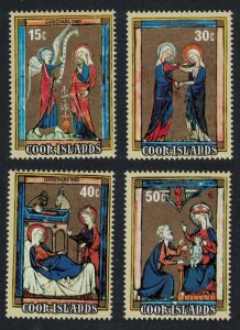 Cook Is. Christmas French Prayer Books 1980 MNH SG#801-804