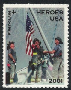 Scott B2- Heroes: Ground Zero Firefighters, Semi Postal- MNH (S/A) 34c 2002