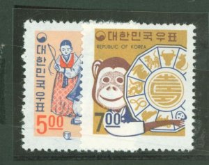 Korea #592-3 Mint (NH) Single (Complete Set)