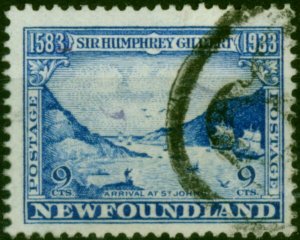 Newfoundland 1933 9c Ultramarine SG243 Fine Used