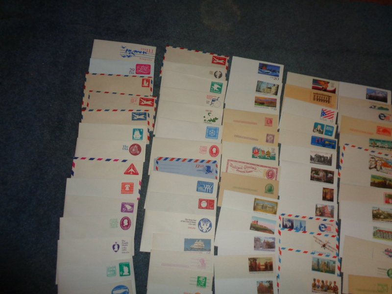 US POSTAL STATIONARY COLLECTION, MINT, ENTIRES, OVER 100+ ITEMS