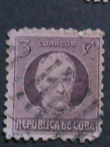 ​CUBA- VERY OLD CUBA STAMPS FAMOUS PEOPLE USED- VF  WE SHIP TO WORLD WIDE.