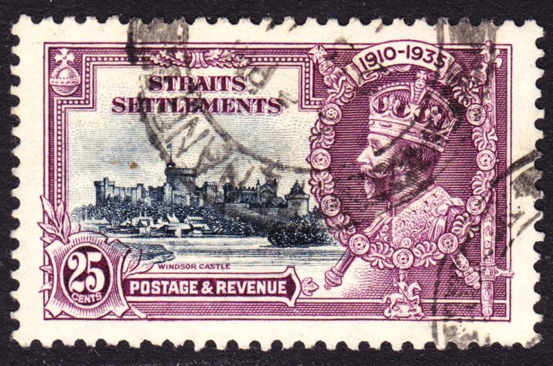 Malaya Straits Settlements Scott 216  VF used.