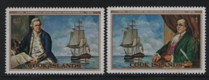 COOK ISLANDS 445-446 MNH   SET