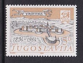 Yugoslavia   #1698   MNH  1984  city of Virovitica