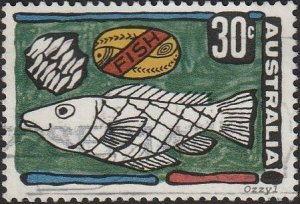 Australia 1972 Sc#521 Primary Produce - Fish USED-VF-NH.