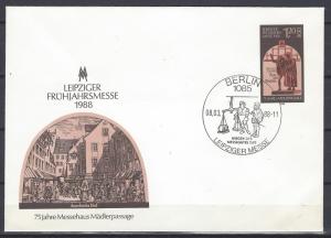 German Democratic Republic Scott # 2661, FDC of pse envelope