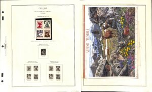 United States Stamp Collection on 22 Scott National Pages, 2006-2008 MNH (JV)