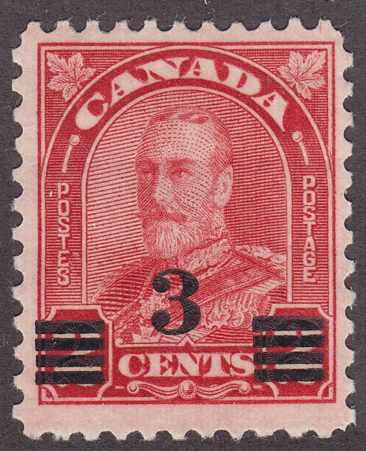 Canada 191 King George V Admiral Provisional O/P 1932