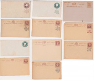 India – states – postal stationery collection