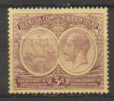 Bermuda SG 62  Mint  Hinged - good centering